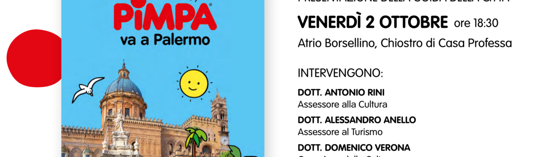 PIMPA ARRIVA A PALERMO!